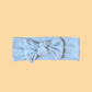 Bamboo Stretch Bow Headband Bows + Beanies Kiin ® Pastel Sky 