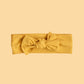 Bamboo Stretch Bow Headband - OUTLET Bows + Beanies Kiin ® Mustard 