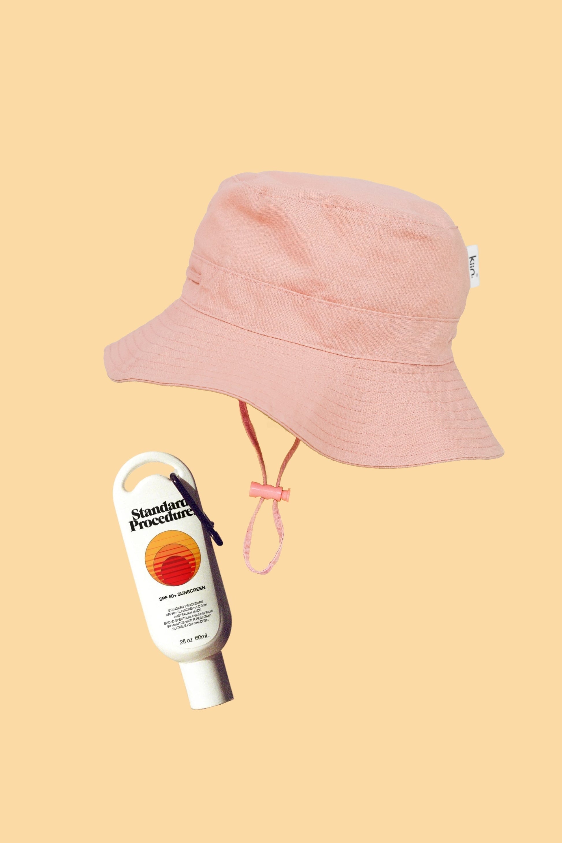 Hat + Sunscreen Bundle Bundles Kiin ® Dusty Rose XS 