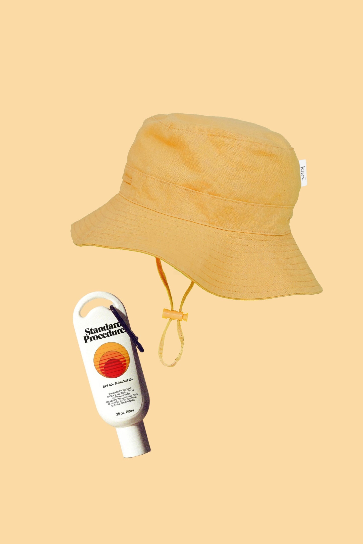 Hat + Sunscreen Bundle Bundles Kiin ® Golden Tan XS 