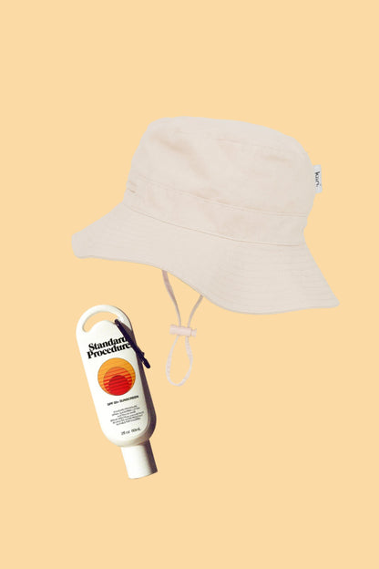 Hat + Sunscreen Bundle Bundles Kiin ® Oatmeal XS 