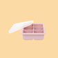 Silicone Baby Food and Breast Milk Freezer Tray Storage + Accessories Haakaa Blush 