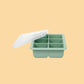 Silicone Baby Food and Breast Milk Freezer Tray Storage + Accessories Haakaa Pea Green 