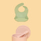 Silicone Suction Bowl & Bib Bundle Bundles Kiin ® Blossom Sage 