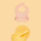 Silicone Suction Bowl & Bib Bundle Bundles Kiin ® Buttercup Blossom 