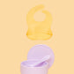 Silicone Suction Bowl & Bib Bundle Bundles Kiin ® Lilac Buttercup 