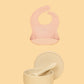 Silicone Suction Bowl & Bib Bundle Bundles Kiin ® Vanilla Blossom 