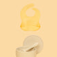 Silicone Suction Bowl & Bib Bundle Bundles Kiin ® Vanilla Buttercup 