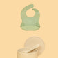 Silicone Suction Bowl & Bib Bundle Bundles Kiin ® Vanilla Sage 