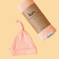 Stretch Bamboo Swaddle and Beanie Bundle - Peach Sunset Bundles Kiin ® 