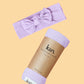 Stretch Bamboo Swaddle and Headband Bundle - Lilac Bundles Kiin ® 