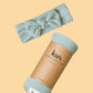 Stretch Bamboo Swaddle and Headband Bundle - Sage Bundles Kiin ® 