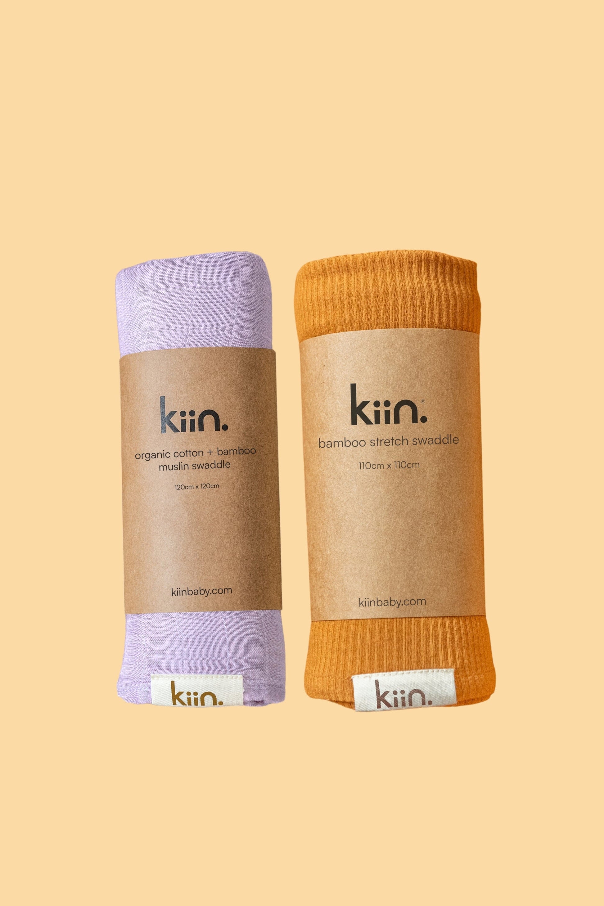 Swaddle Starter Bundle Bundles Kiin ® Caramel Lilac 