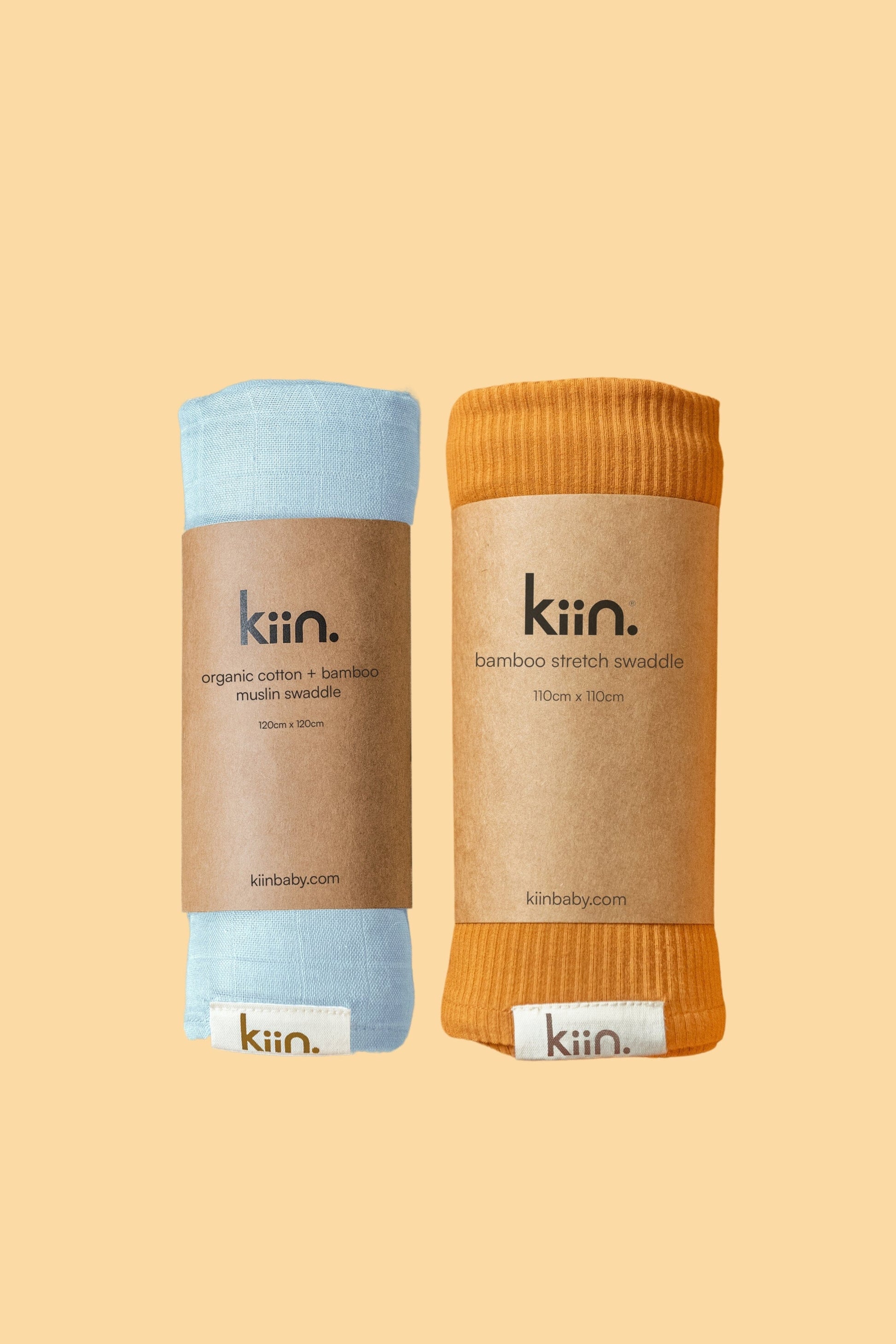 Swaddle Starter Bundle Bundles Kiin ® Caramel Pastel Sky 