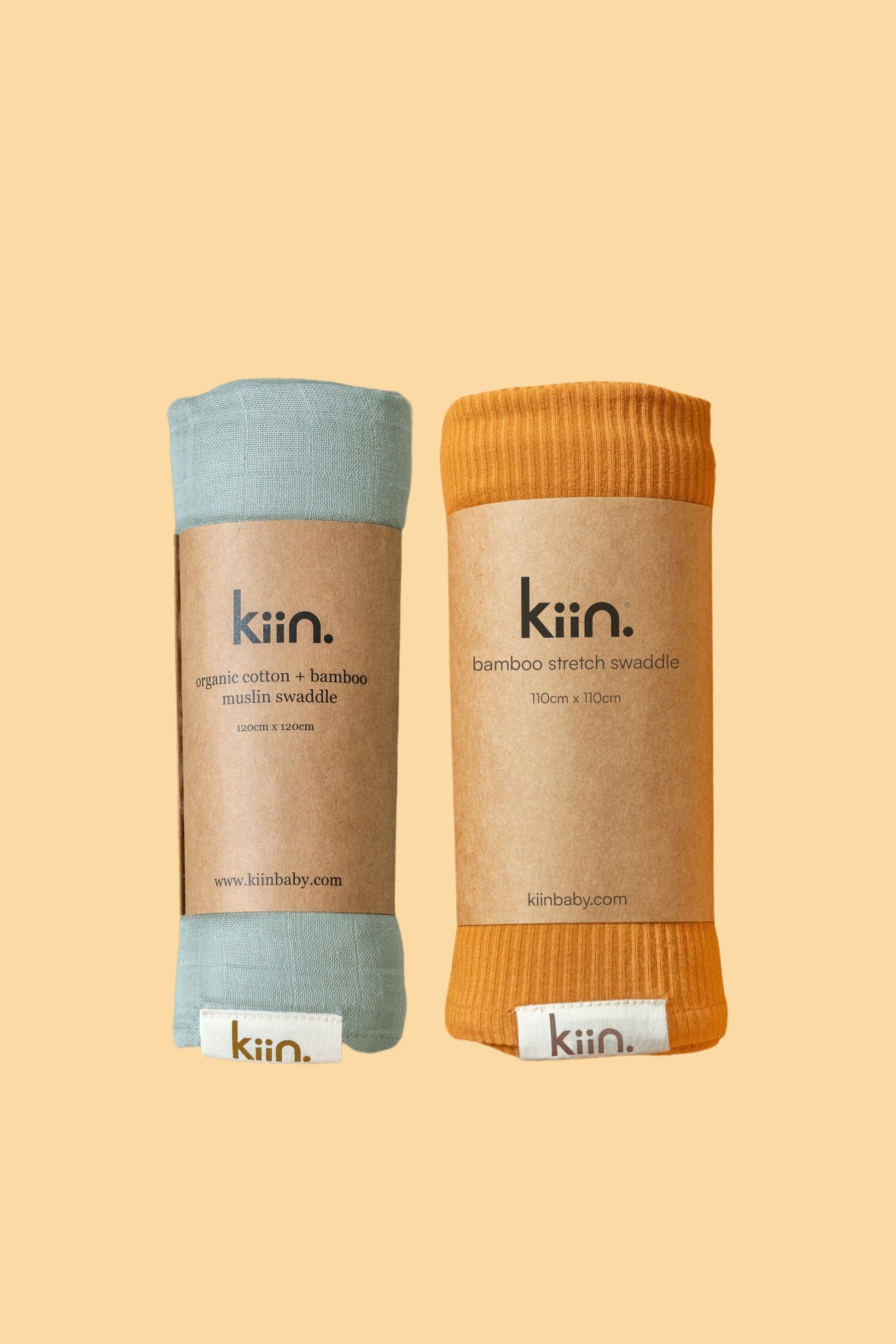 Swaddle Starter Bundle Bundles Kiin ® Caramel Sage 