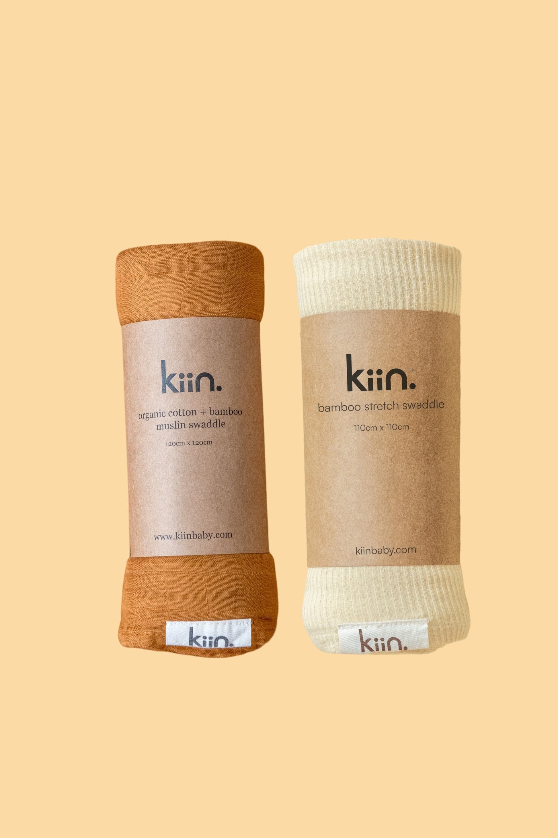 Swaddle Starter Bundle Bundles Kiin ® Oat Caramel 