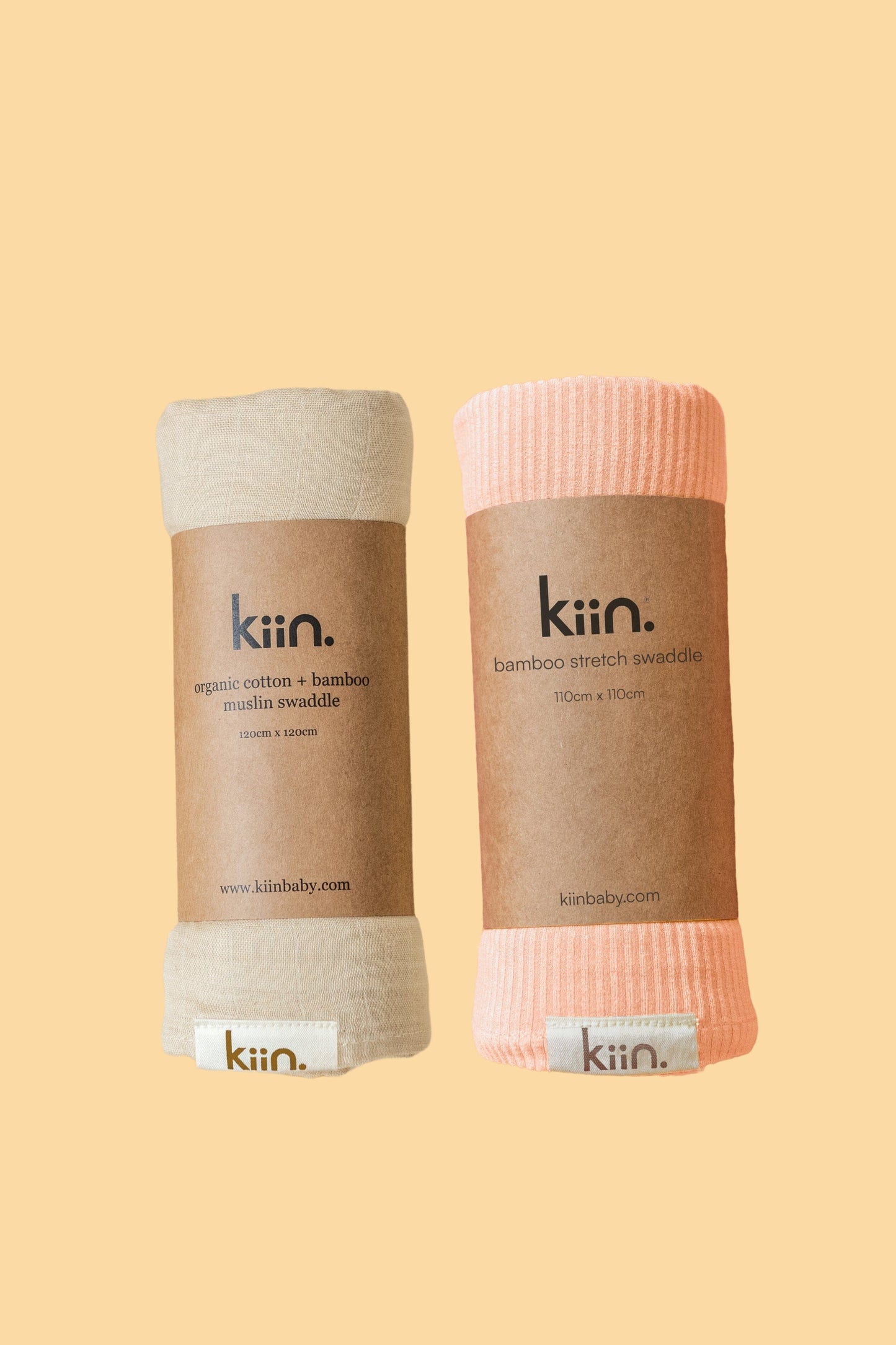 Swaddle Starter Bundle Bundles Kiin ® Peach Sunset Oat 