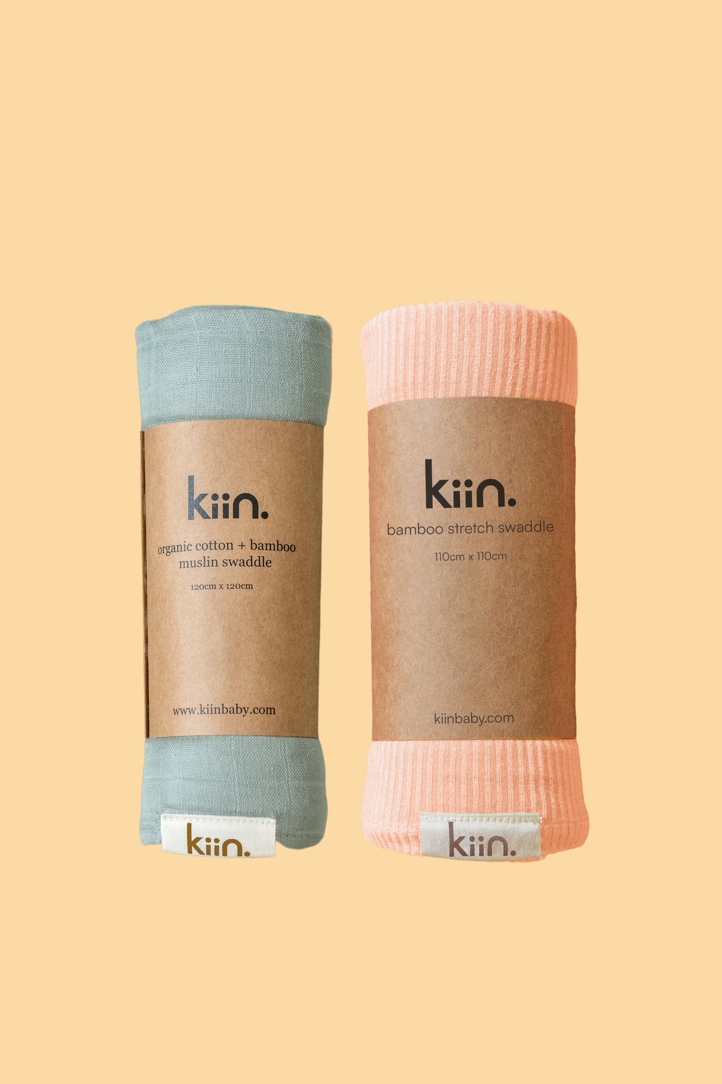 Swaddle Starter Bundle Bundles Kiin ® Peach Sunset Sage 