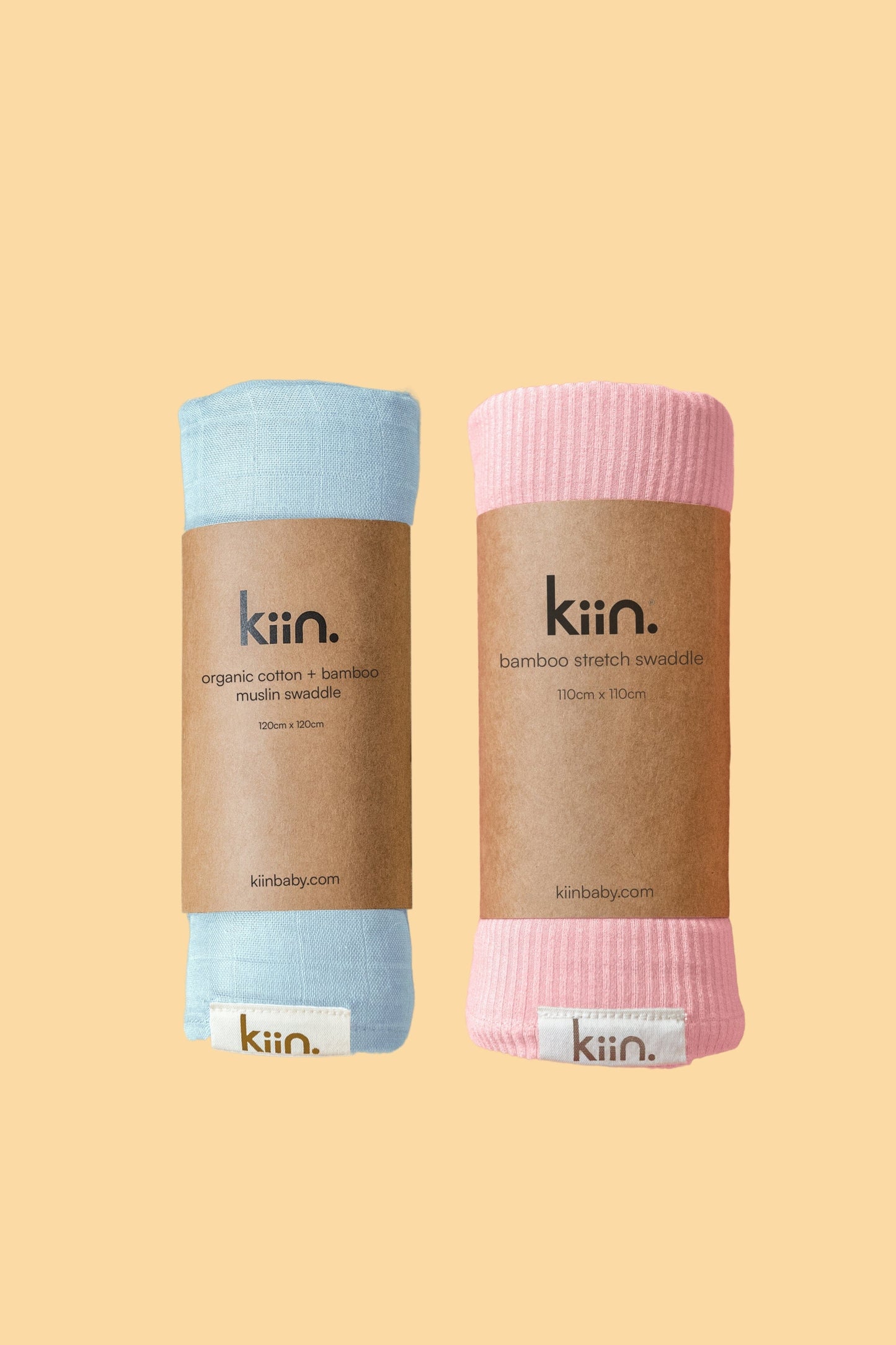 Swaddle Starter Bundle Bundles Kiin ® Rose Pastel Sky 