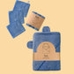 Towel + Wash Cloth Bundle - BLUE SHADOW Bundles Kiin ® 