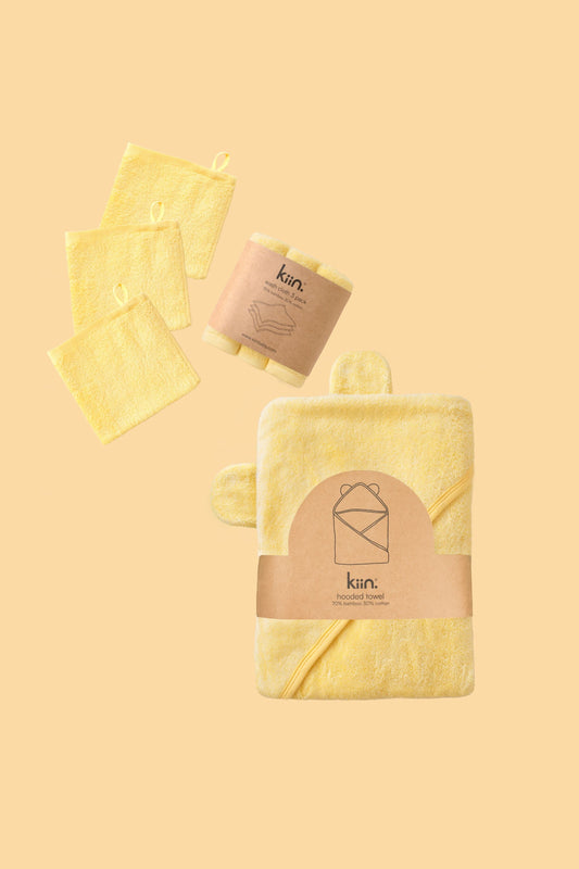 Towel + Wash Cloth Bundle - BUTTERCUP Bundles Kiin ® 