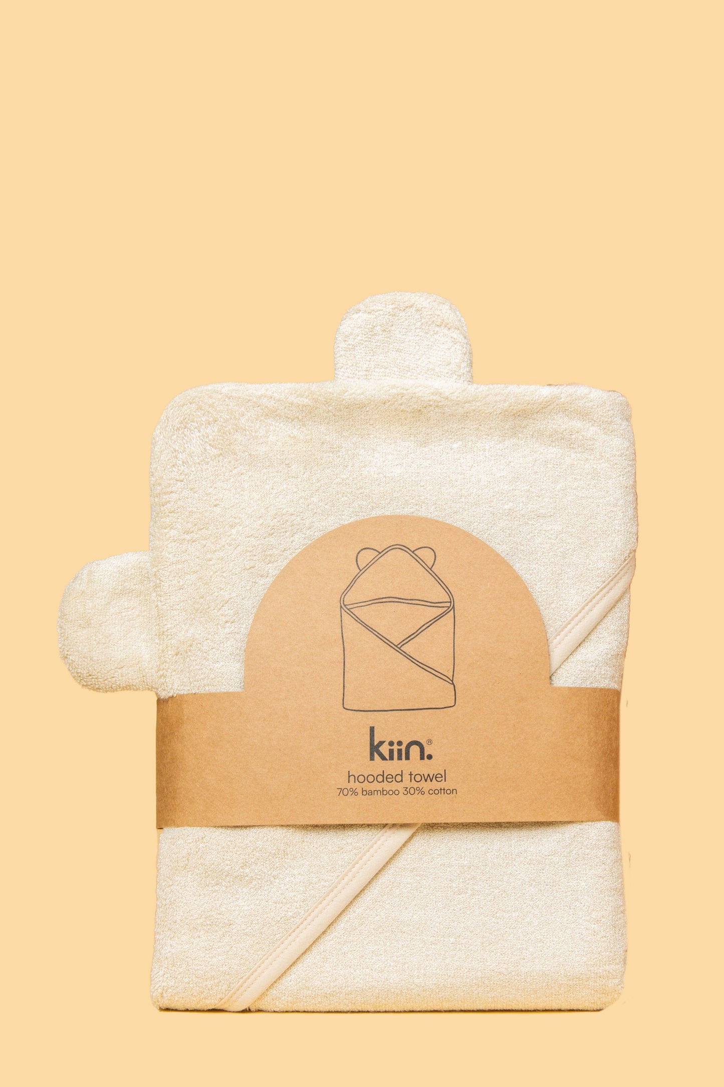 Towel + Wash Cloth Bundle - IVORY Bundles Kiin ® 