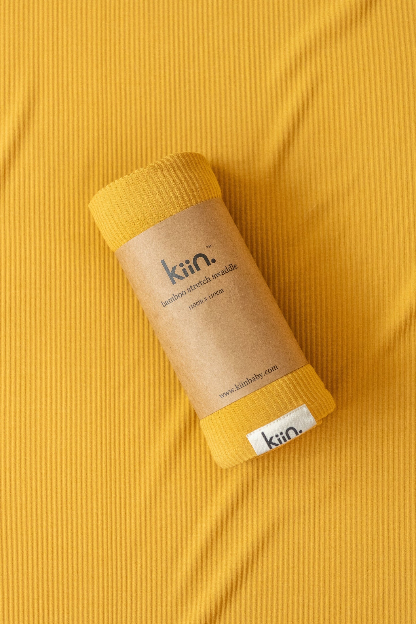 Bamboo Stretch Swaddle - OUTLET Swaddles Kiin ® Mustard 