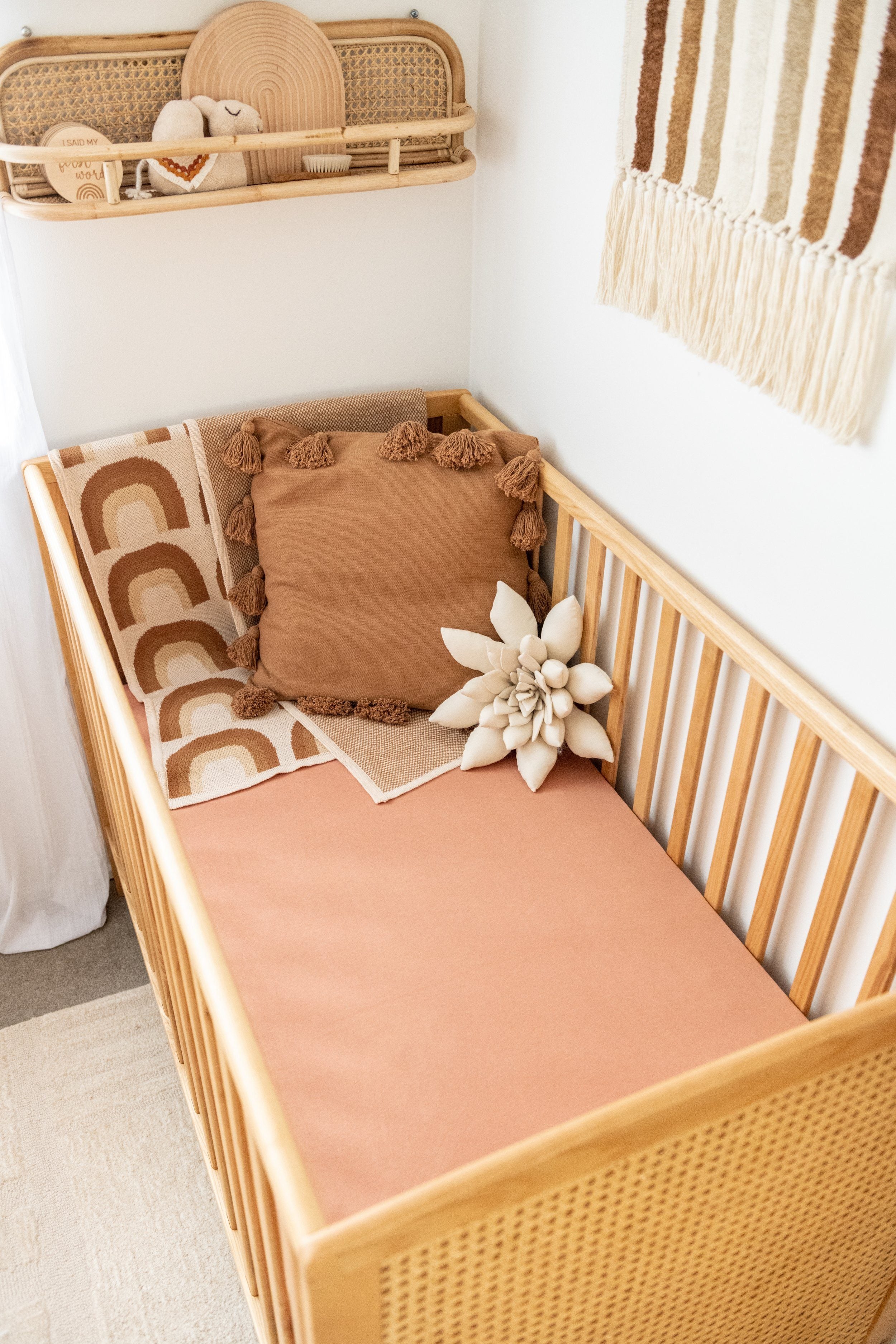 Organic cot bed store sheets